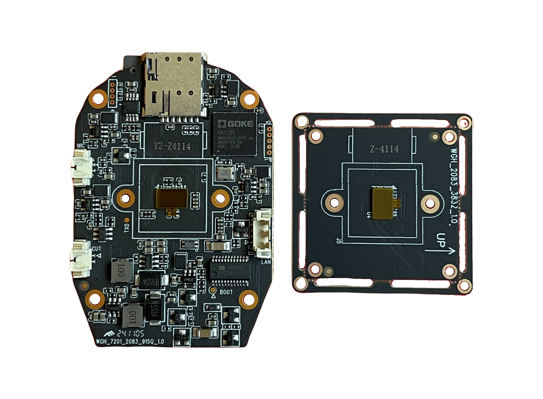 200万+200万低功耗高清网络枪球模组（美版4G）