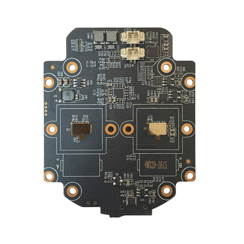 400万双目长短焦球机模组