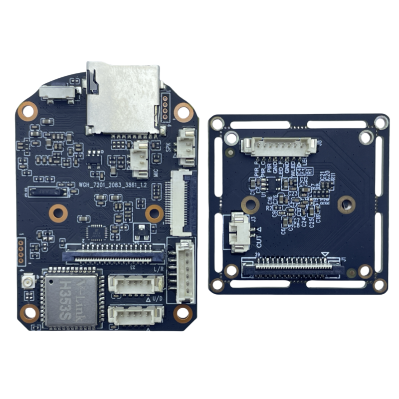 200万+200万低功耗WIFI高清网络枪球模组