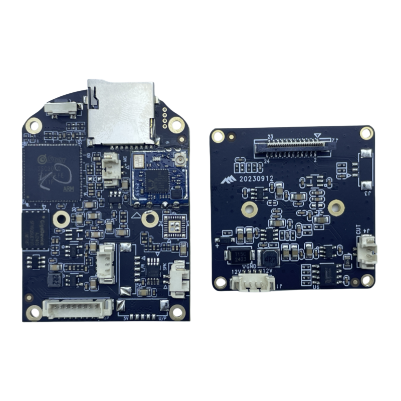 400万高清网络双目拼接模组